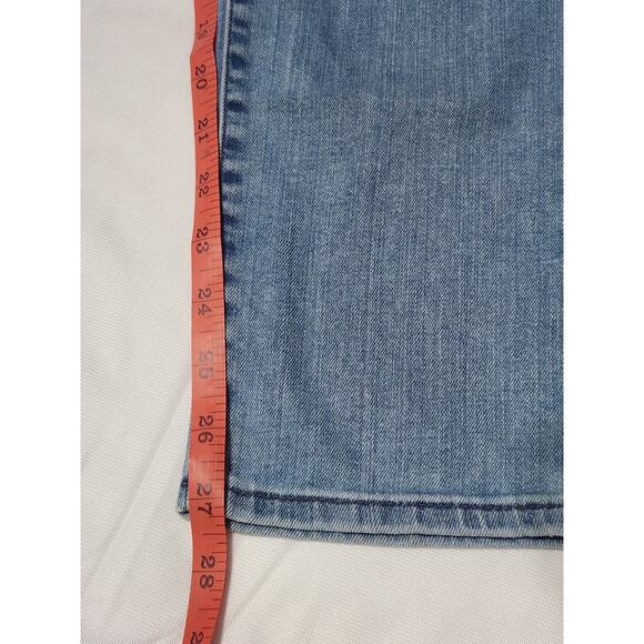 Gap 1969 Girlfriend Jeans Women's Size 26r (27 inseam) Medium Blue Denim - Picture 6 of 8